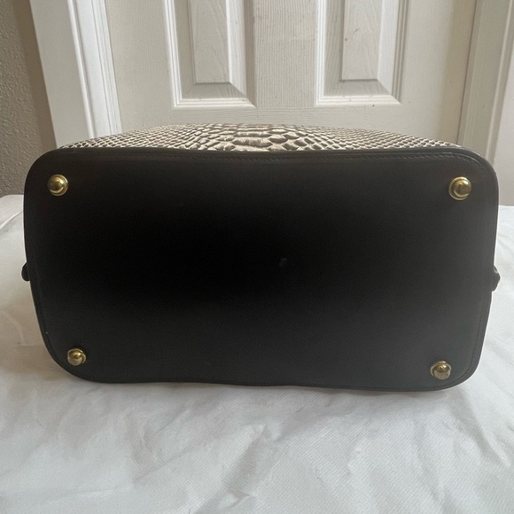 Brahmin Vivian Satchel/Shoulder Bag in Pearl Dogwood - Picture 14 of 16